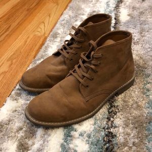 Old Navy Men’s Faux Suede Chukka Boots - 12 Brown